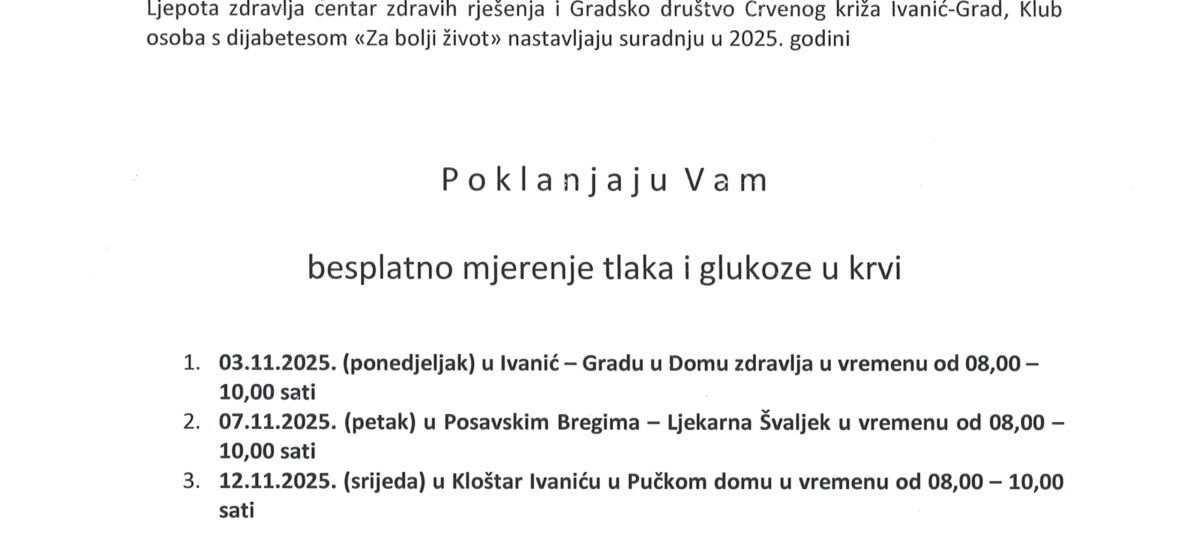 AKCIJA ZA ZDRAVLJE