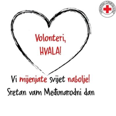 Čestitka volonterima